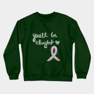 Lymphoma warriors unite Crewneck Sweatshirt